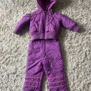 Vintage 1980s Pierre Cardin two piece infant/toddler snowsuit